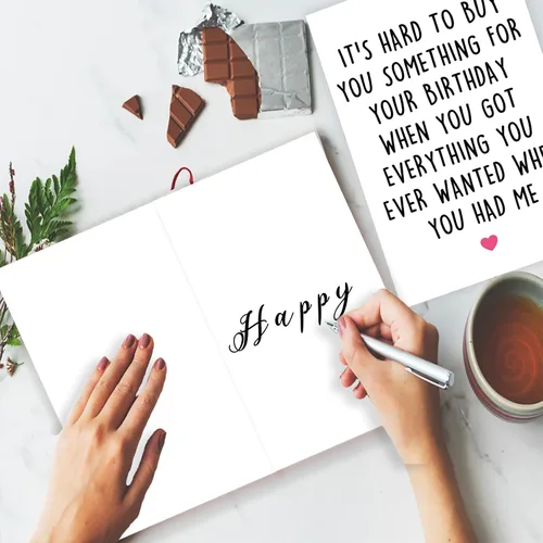 Vista 5 de YiKaLus Tarjeta de feliz cumpleaños para mamá papá, divertido regalo de cumpleaños de hija hijo, dulce tarjeta del día de la madre para ella, bonita