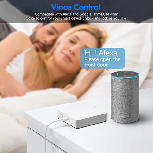 Vista 4 de ZigBee y Bluetooth Mesh Gateway Hub: Puerta de enlace de concentrador inteligente multiprotocolo, control de voz Tuya ZigBee Hub a través de Alexa