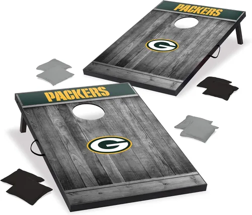 Vista 25 de Wild Sports Juego de Cornhole de madera MDF NFL de 2'x3