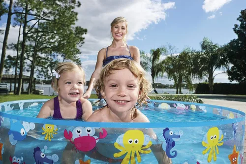 Vista 12 de Bestway Φ48 x H10/Φ1.72.2 ft x H25cm Aquatic Fill 'n Fun Play Pool