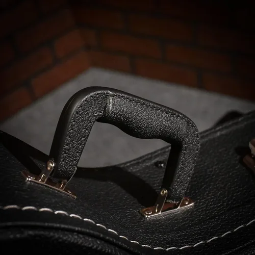 Vista 8 de Carrion C-1501 - Estuche para guitarra acústica Dreadnaught, color negro