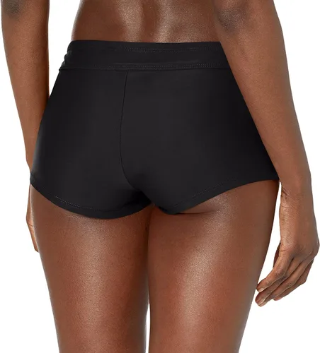 Vista 2 de Catalina Women's Standard Boyshort Banded Bikini Swim Bottom Swimsuit
