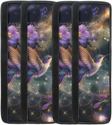 Vista 34 de Coldinair Fundas protectoras antideslizantes para manijas de puerta de refrigerador con estampado de mármol aguamarina, asas de decoración