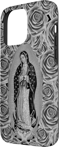 Vista 79 de Funda para iPhone 11 Nuestra Señora Virgen De Guadalupe Virgen María Floral