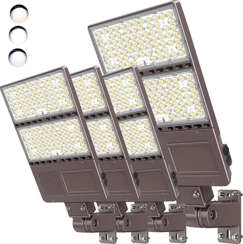 Vista 17 de Luz LED de estacionamiento de 150 W, 120 W, 90 W, ajustable, 4500 K, 5000 K, 5700 K, sintonizable hasta 22500 lm, fotocélula LED, caja de zapatos