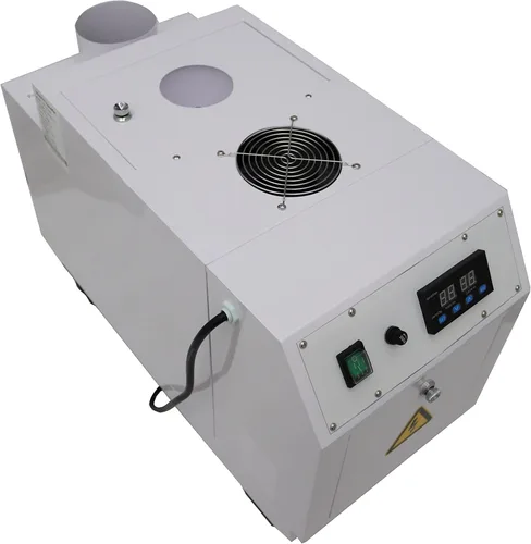 Vista 6 de TECHTONGDA Humidificador ultrasónico comercial 13.2 lbs/h Fabricante portátil de niebla fría para sala grande, invernadero, almacén de hasta