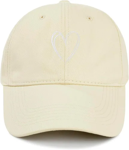 Vista 18 de American Trends Gorras de béisbol para mujer, lindo corazón bordado para Armada con corazón blanco
