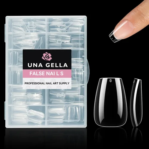 Vista 9 de UNA GELLA No necesita lámpara de pegamento sólido para uñas a presión: uñas acrílicas súper fuertes semi pegamento de uñas gel de curado rápido 0.3