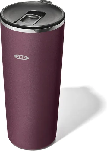 Vista 13 de OXO Strive - Vaso aislado de 24 onzas con tapa deslizante, cobalto oscuro