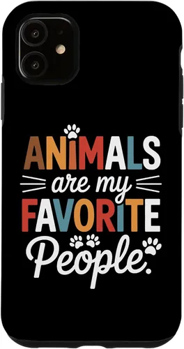 Vista 8 de Pet Parent Animals are My Favorite People Fur Family Case for iPhone XR