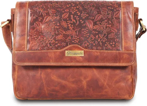 Vista 50 de VALENCHI Real Genuine Leather Women's Crossbody Purse/Bag With Adjustable Strap