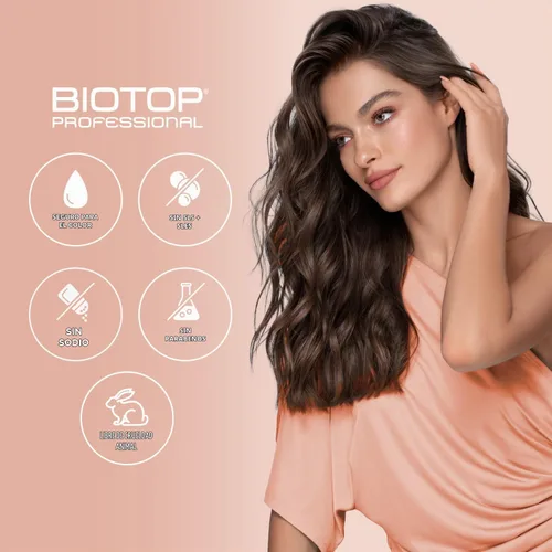 Vista 9 de Biotop Professional Aceite de quinoa 911 para reparación del cabello, protector térmico + tratamiento acondicionador profundo, ampollas