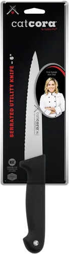 Vista 5 de CAT CORA Cuchillo de pelar, hoja profesional de acero alemán de 4 pulgadas para pelar manzanas, papas, cebollas y adornar, mango ergonómico