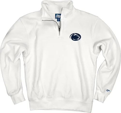 Vista 136 de Blue 84 Sudadera con cremallera de un cuarto para hombre de la NCAA