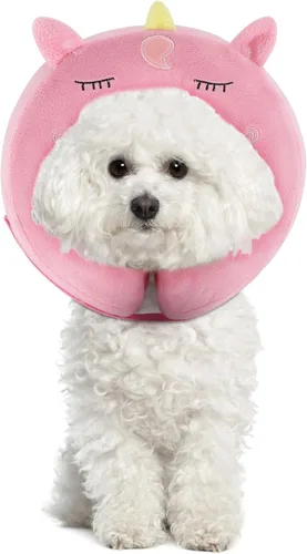 Vista 19 de IEUUMLER Collar inflable de recuperación para perro, collar electrónico protector para el cuello, collar suave ajustable para perros y gatos después