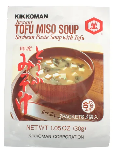 Vista 5 de Kikkoman Sopa Miso Aka Instant, unidades de 1.05 onzas (paquete de 12)