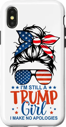 Vista 5 de I'm Still A Trump Girl I Make No Apologies Trump 2024 Women Case for iPhone 17