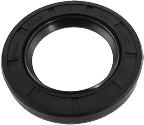 Vista 50 de uxcell - Sello de aceite de eje giratorio métrico 8x16x7 mm TC de doble labio de goma, negro