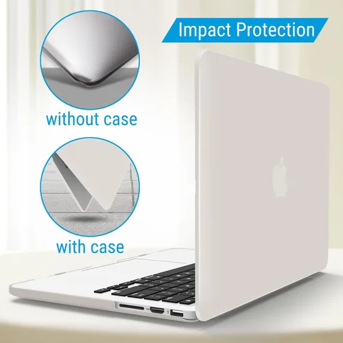 Vista 74 de IBENZER - Compatible con Funda para MacBook Pro de 13 Pulgadas 2015 2014 2013 Finales 2012 A1502 A1425, Carcasa Rígida con Cubierta para Teclado