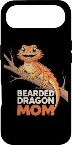 Vista 26 de Bearded Dragon Mom Reptile Parent Animal Care Fan Case for iPhone XR
