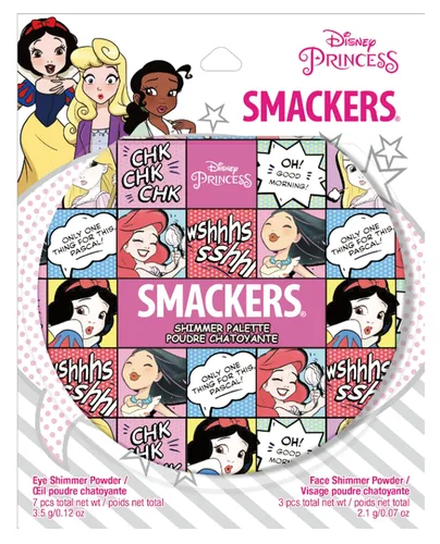 Vista 3 de LIP SMACKER Lip Smacker Disney Comic Princess - Juego de paletas de maquillaje de 0.44 onzas