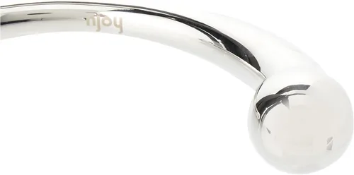Vista 4 de Varita de metal Njoy Pure para alcanzar el punto G, 7.5 in, Acero pulido