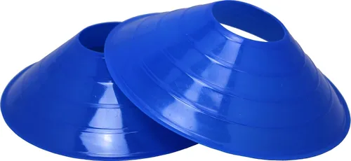 Vista 6 de BlueDot Trading Conos de disco de alta visibilidad para deportes, entrenamiento de agilidad, fútbol, fútbol, marcadores de cono de campo