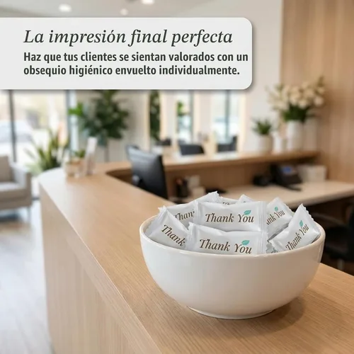 Vista 3 de Hospitality Mints Thank You Buttermints Caramelos, Bolsa de 26 Oz