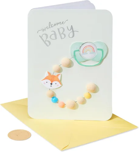 Vista 4 de Tarjeta para Baby Shower - Papyrus (Felices tiempos por delante)