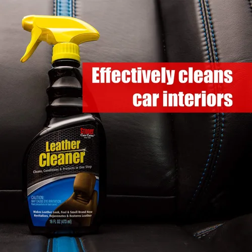 Vista 3 de Stoner Car Care 95400 Limpiador y acondicionador de cuero para limpiador interior de automóvil 3 en 1 para rehidratar, proteger y preservar