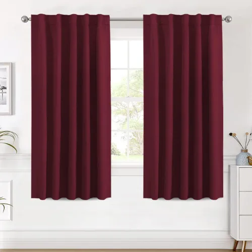 Vista 125 de H.VERSAILTEX Cortinas Opacas con Aislamiento Térmico, Paneles de Tratamiento de Ventanas que Oscurecen la Habitación, Cortinas Opacas para Sala