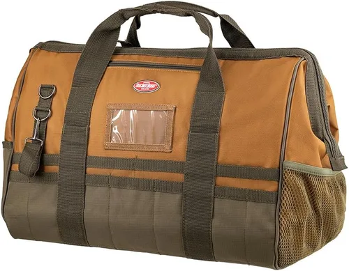 Vista 6 de Bucket Boss Bolsa de herramientas Gatemouth 20 en marrón, 60020, 32 litros