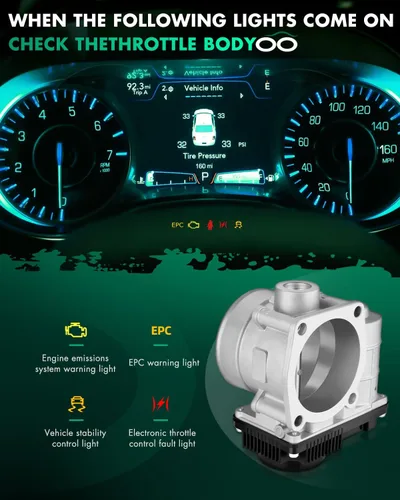 Vista 7 de SCITOO Cuerpo del acelerador compatible para Nissan para Altima 3.5l 02-06, para Nissan para Maxima 3.5l 02-08, para Nissan para Murano 3.5l 03-07