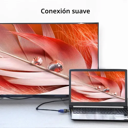 Vista 3 de Convertidor adaptador HDMI a VGA, cable macho a hembra de 1080P