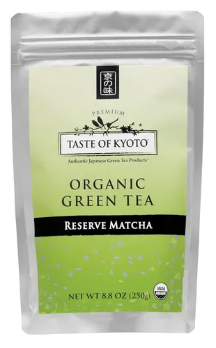 Vista 3 de Taste of Kyoto Té verde matcha, culinario a granel, 8.80 onzas