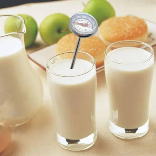 Vista 2 de Termómetro de precisión Medidor de temperatura de pluma Fácil de transportar Reacción rápida Escalda ℃/℉ Escaldar Leche Fabricación de Dulces