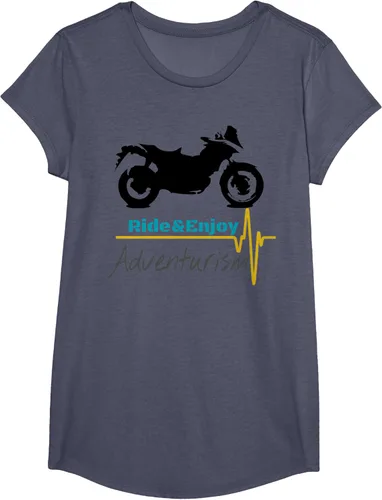 Vista 17 de Camiseta Moto Shirt V-Strom, gris, S Gris Oscuro
