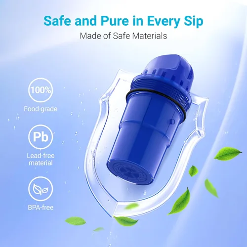 Vista 5 de 2 paquetes de filtros de agua de repuesto para jarra para todos los sistemas de filtración PUR®, PUR® Plus para jarra y dispensador, CRF950Z