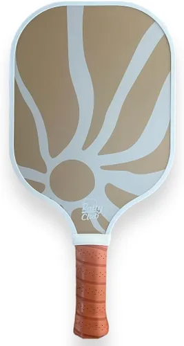 Vista 20 de Rally Club Paletas de pickleball para hombres y mujeres Núcleo compuesto de panal de fibra de carbono Ligero duradero Diseño único elegante