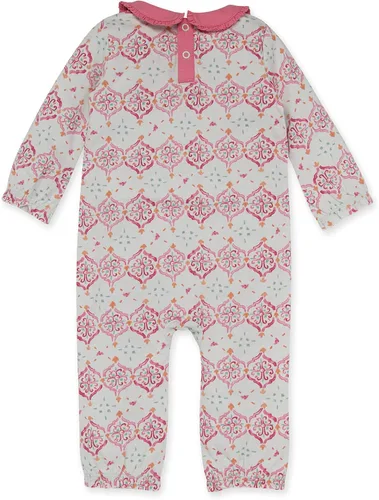 Vista 2 de Burt's Bees Baby Enterizo de una pieza para bebé, 100% algodón orgánico, mosaico, 3 meses, Mosaico