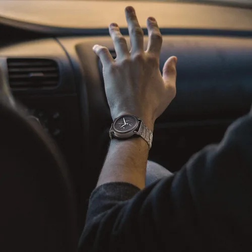 Vista 2 de Reloj de madera grabado para tu novio tu chico tu prometido tu marido Personalizado para cumpleaños aniversario