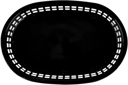 Vista 15 de Restaurantware Cestas de comida rápida de 10.5 x 7.3 x 1.5 pulgadas, 10 cestas ovaladas para delicatessen, aptas para microondas, lavavajillas
