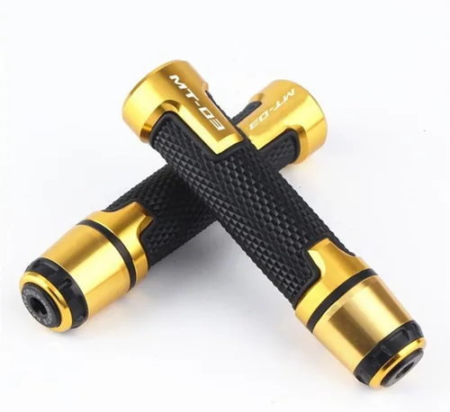 Vista 5 de Motorcycle Handlebar Grips for MT-03 MT03 MT 03 2006 2007 2008 2009 2010 2011 2012 Motorcycle Knobs Anti-Skid Handle Ends Grips Bar Hand Handlebar