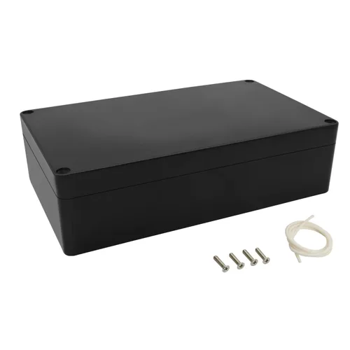 Vista 22 de LeMotech Caja de conexiones eléctricas de plástico ABS Caja de proyectos IP65 impermeable Caja de derivación universal para electrónicas Negro 2.48x