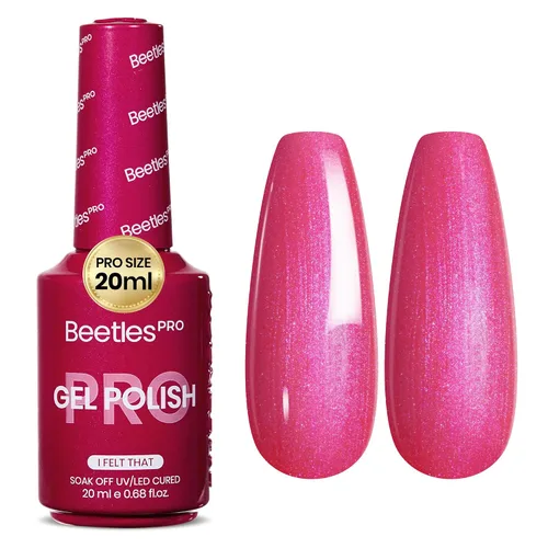 Vista 31 de Beetles PRO - Esmalte de gel blanco, color blanco de 0.7 fl oz A - Creme White Ansiedad de calma
