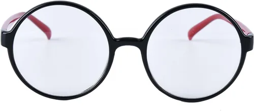 Vista 10 de Anteojos con marco redondo retro y lente transparente de moda, de 2 pulgadas, de Agstum