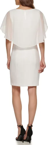Vista 3 de DKNY Vestido combinado de manga corta para mujer