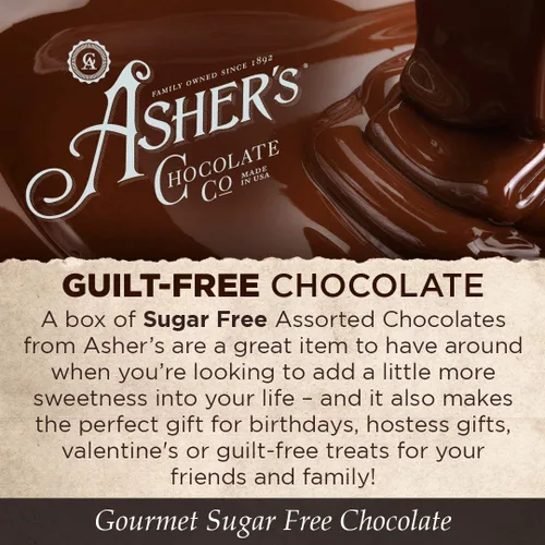 Vista 5 de Asher's Chocolates, Caramelos de chocolate sin azúcar, surtido de leche y chocolate negro, pequeños lotes de chocolate Kosher, propiedad familiar