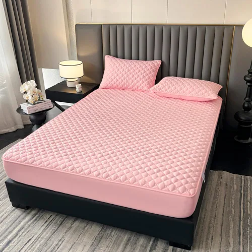 Vista 19 de ZIQINPSQ Sábana bajera amarilla tamaño twin, sábana bajera de bolsillo profundo, cálida para invierno, transpirable, antideslizante, perfecta