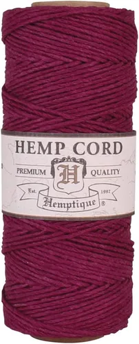 Vista 29 de Hemptique - Carrete de cordón de cáñamo 100 % - 62.5 m de hilo de cáñamo - Hecho con amor - Hilo de cordón de 20 ~ 1 mm para hacer joyas, macramé